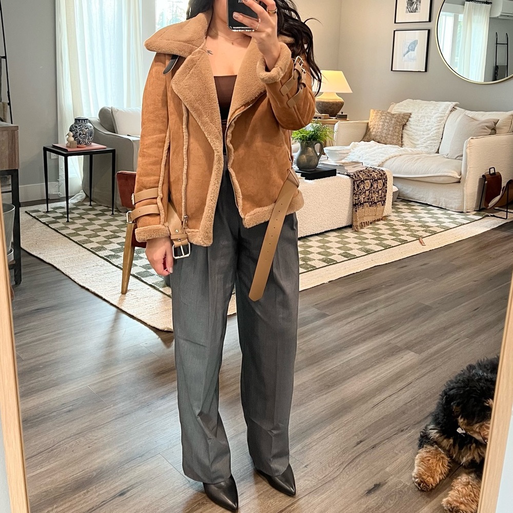 Fur Moto Jacket